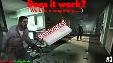 Running L4D On A USB, And Then UNPLUGGING It