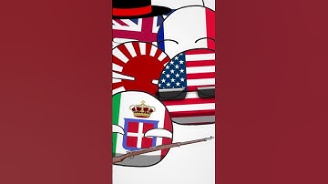 Russian Civil War: Red Army vs White Army #countryballs