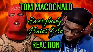 Unbothered Much⁉ 😆 Tom MacDonald - Everybody Hates Me || Reaction || Bar.Miztah