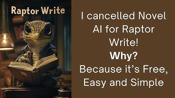 Raptor Write the new FREE AI tool that makes writing so much faster and easier