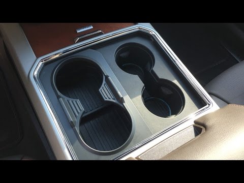 2017 Ford Super Duty Pickup Transformable Cupholder - 2017 Ford Super Duty Pickup Transformable Cupholder