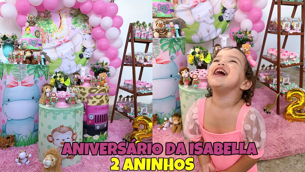 ANIVERSÁRIO DE 2 ANOS DA ISABELLA | MONTANDO A DECORAÇÃO | PREPARATIVOS | DIA INCRÍVEL