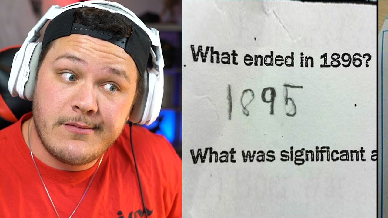 Самые смешные ответы на тесты — Реакция