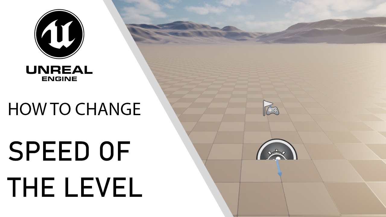 Unreal Engine 5 how to change speed of the level - YouTube