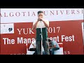 Bulleya cover song by kavindra in galgotia university yukti fest 2017