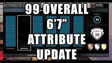 MyPlayer ATTRIBUTE Update! | 99 OVR 6