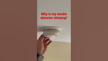 Thumbnail of The most common reason your smoke detector is chirping