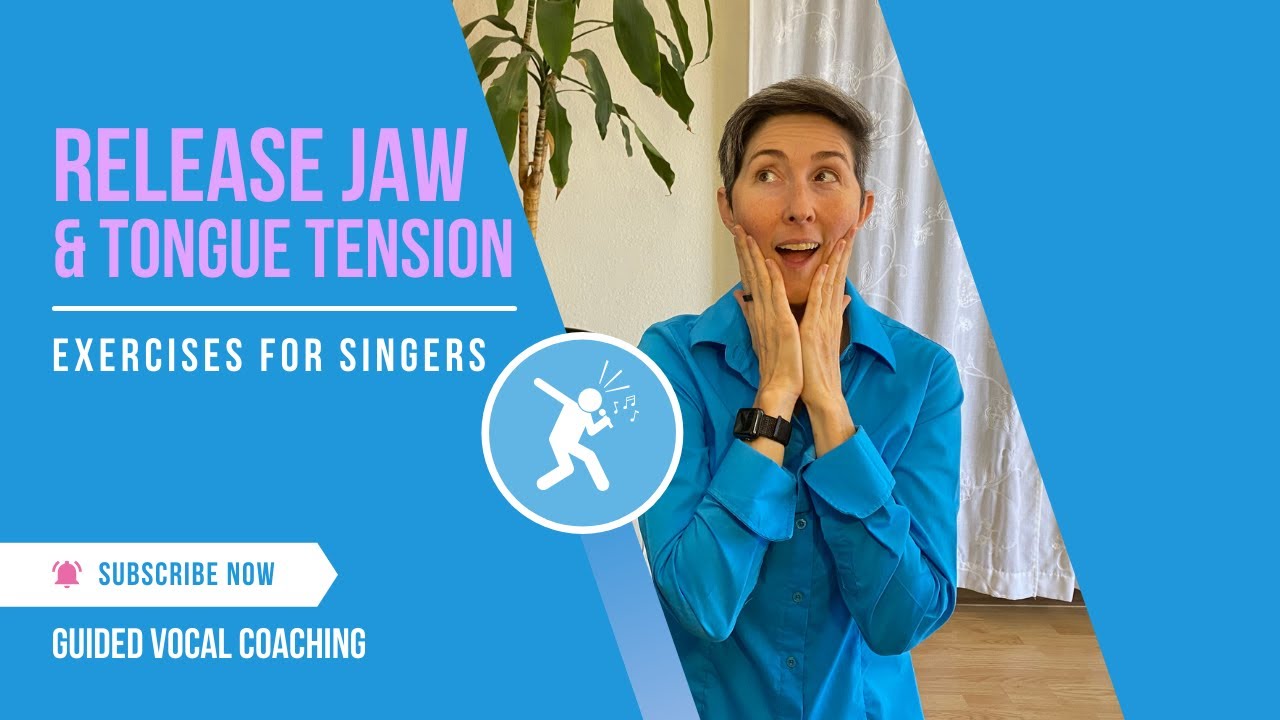 Release Tongue and Jaw Tension | Exercises For Singers | Guided Vocal ...