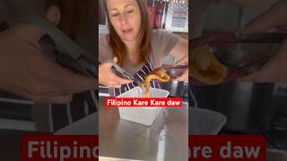 Filipino kare Kare Daw Tikman ko. #food #filipinofood #karekare #karekare