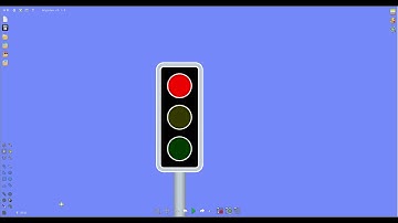 Traffic Light in Algodoo
