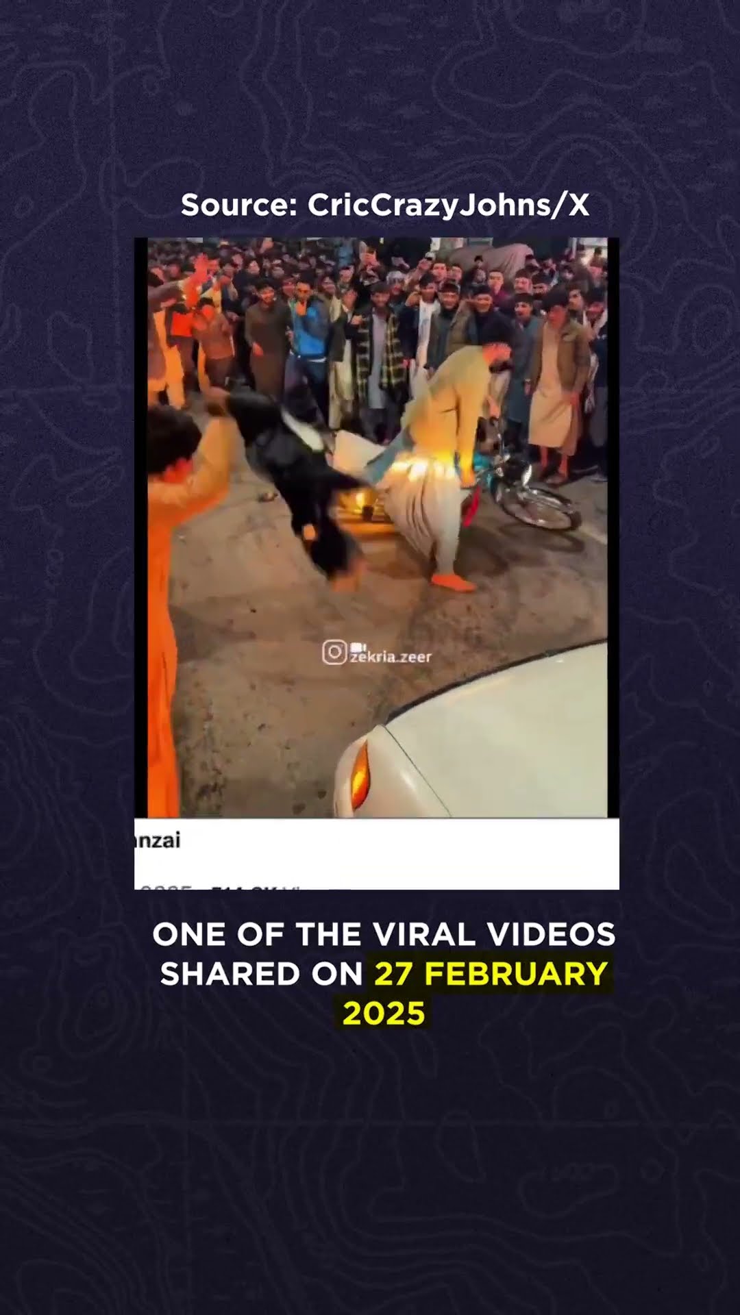 Fact Check: Old Clip Of Afghan Fans Celebrating Falsely Linked To India's Champions Trophy 2025 Win