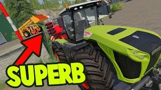 CLAAS XERION + FABRICA + SERA + SEMANATOARE HORSCH