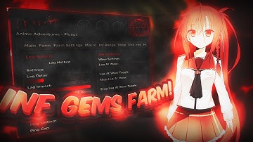 Anime Adventures| How To Farm Infinite Gems With Carti Hub!