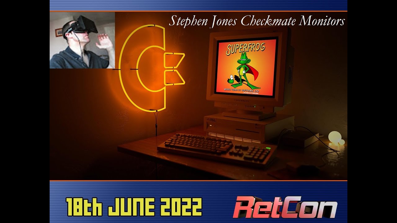 RetCon - Stephen Jones Checkmate Monitor Talk - YouTube