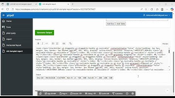 Oracle APEX Drag & Drop Report Builder | Dynamic Template Designer with SQL (2025)