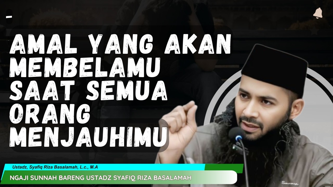 🔴DUA PENOLONG DI HARI KIAMAT | CERAMAH USTADZ SYAFIQ RIZA BASALAMAH, M.A