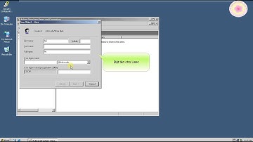 Thiết lập Domain and User trên windows server 2003