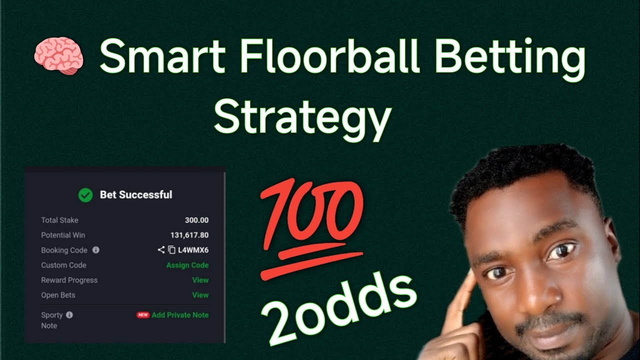 🧠 Умные ставки на флорбол | Моя стратегия с двумя коэффициентами, которая работает стабильно