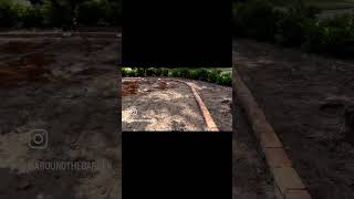 Canberra red brick edging