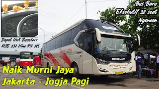 BERANI DAN CEPATT❗ Naik Bus Murni Jaya Angkatan Pagi dari Jakarta Ke Jogjakarta.