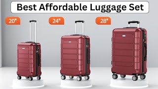 Top 7 Best Affordable Luggage Sets for Frequent Travelers | Budget Friendly & Durable