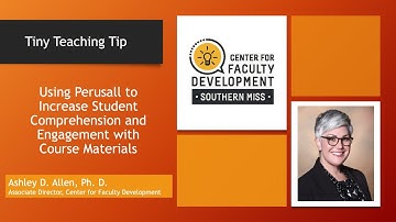 Using Perusall to Increase Student Comprehension and Engagement with Course Materials