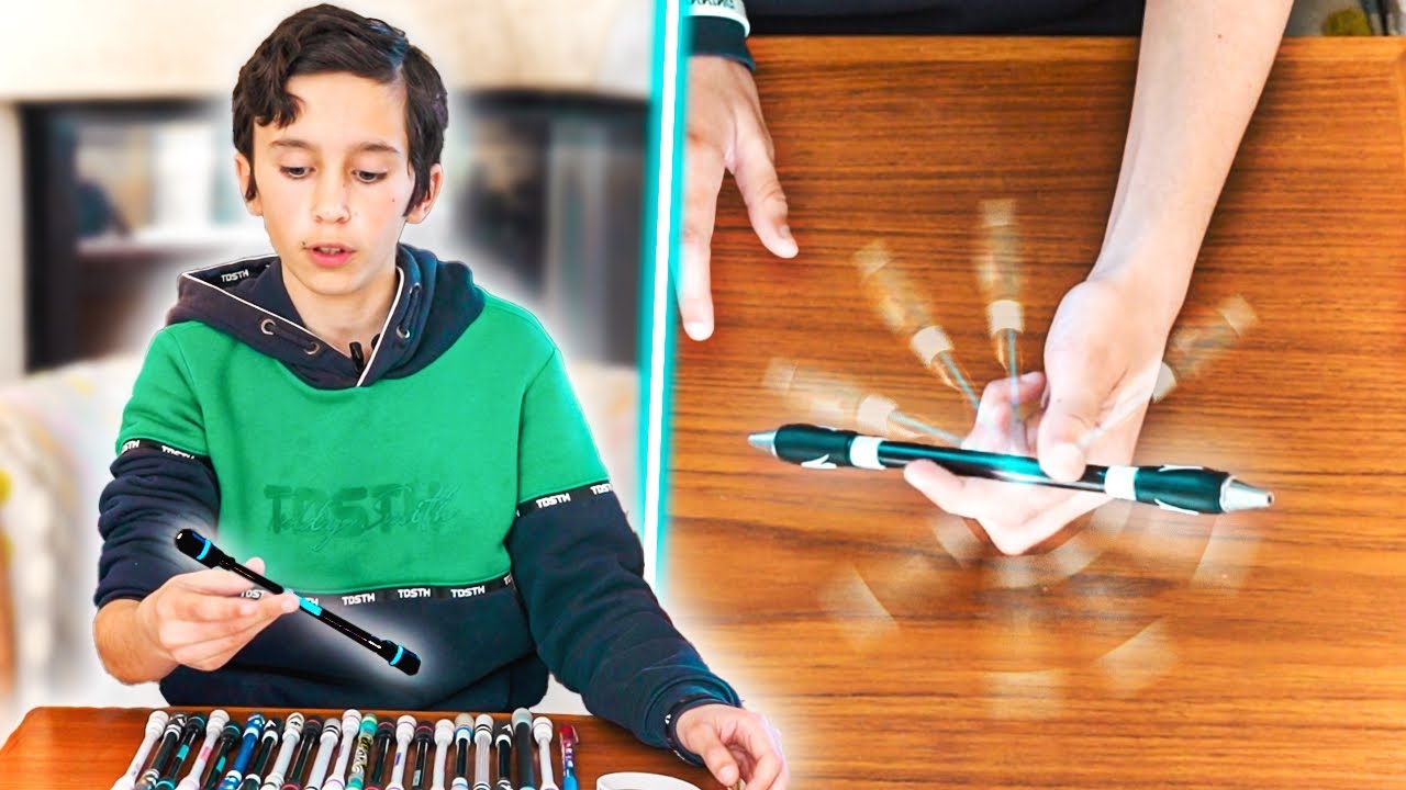 CET ENFANT FAIT DES TRUCS INCROYABLES AVEC SON STYLO! - YouTube