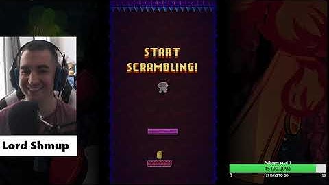 UNTIL I GIVE UP! Serious Scramblers: Final Level, Final Boss