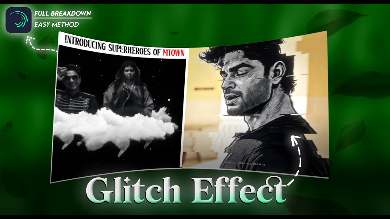Funk Criminal Edit Tutorial Alight Motion | funk criminal glitch effect ...