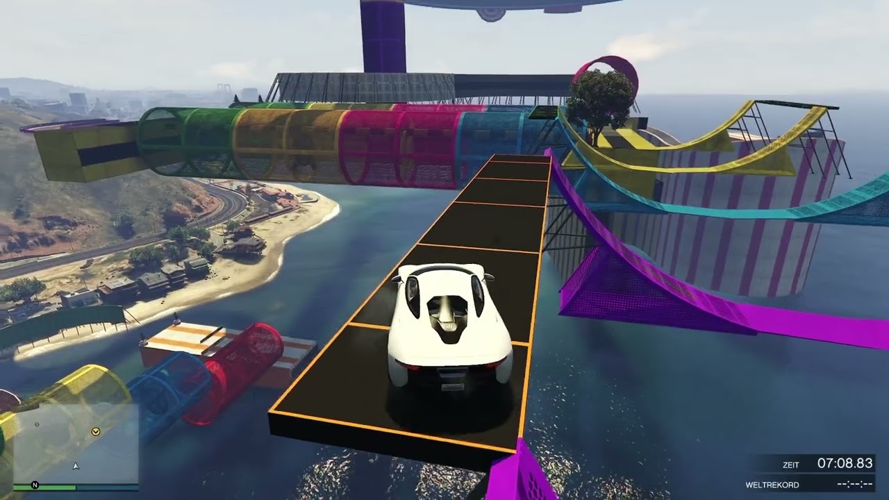 Meine kleinen Stuntmomente in Wallride & Parkour Map