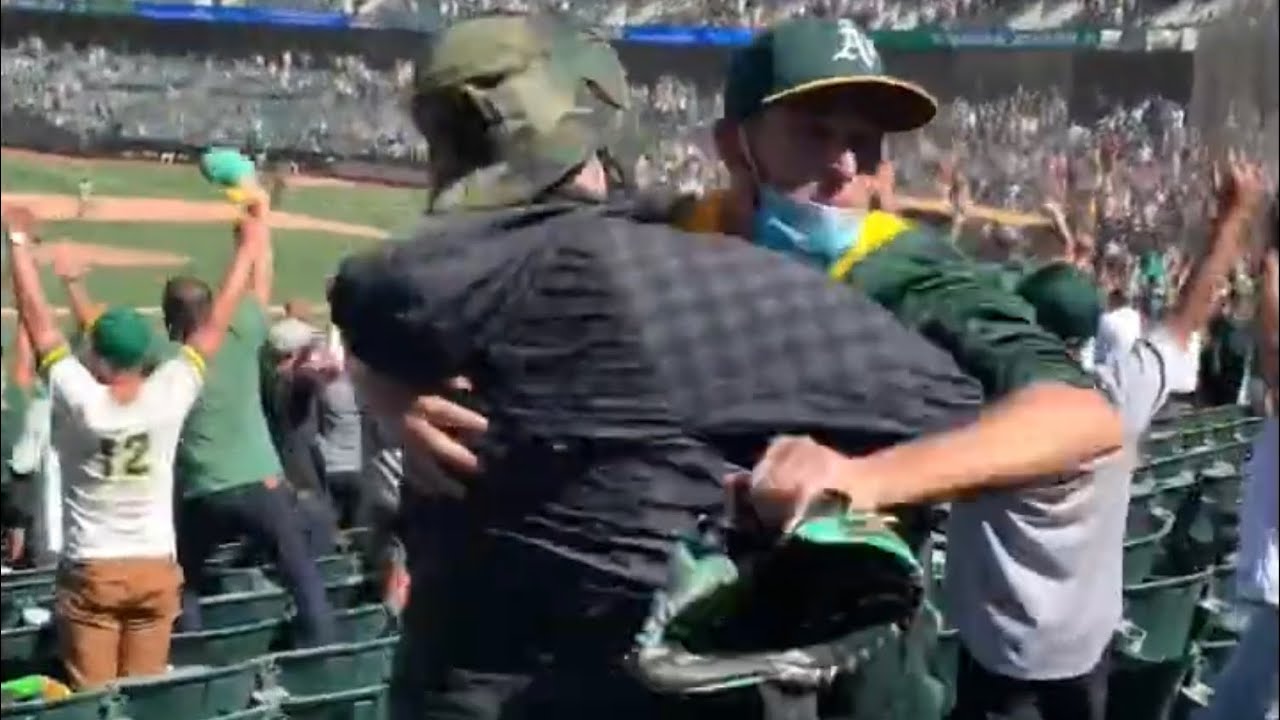 Baseball Security Experience (Oakland A’s vs San Diego Padres) *Home Game 57* [**Mascot Bodyguard**]