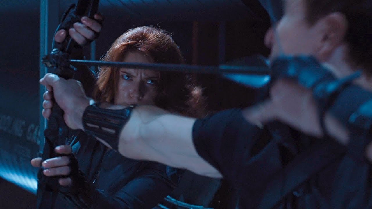 Black Widow Vs Hawkeyeavengers 2012 Mini Movies Youtube 