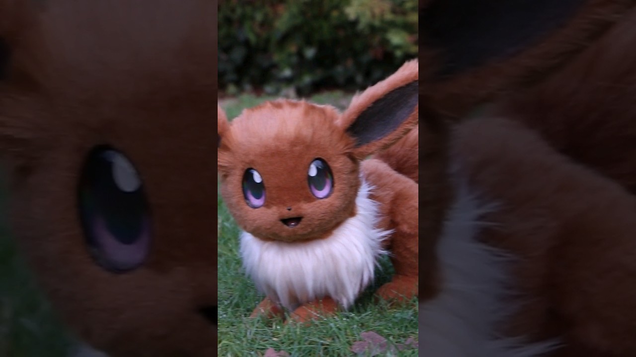 Making an Eevee Pokemon art doll 