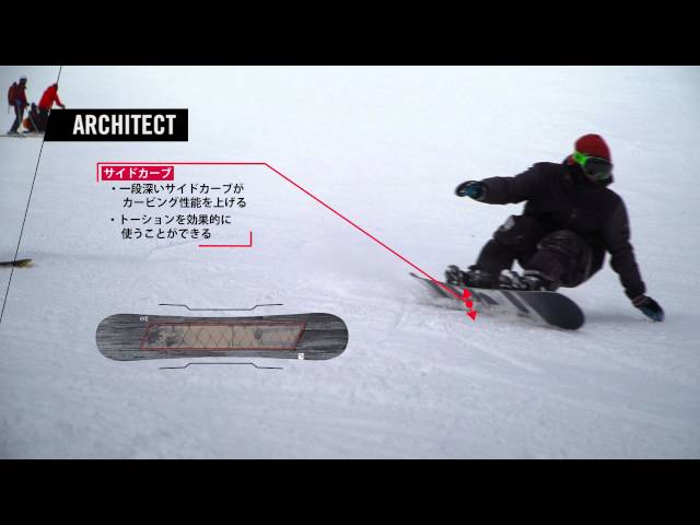 head snowboards 16-17モデル「ARCHITECT」