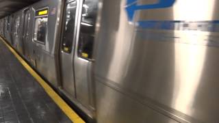 PATH Rail : 33rd Street - bound PA-5 JSQ-33 (via Hoboken) Train Departing 14th Street