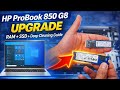 HP ProBook 850 G8 – Hard Drive &amp; RAM Upgrade + Deep Cleaning Guide