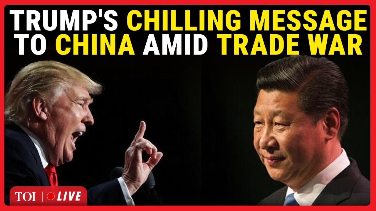 Donald Trump Speech LIVE: US President's China Tariffs Shocker In Fiery Presser | US News LIVE