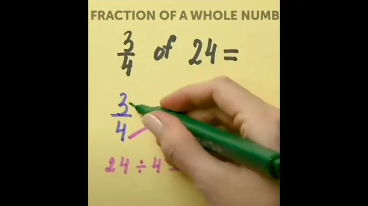 Fraction Of A whole Numbers
