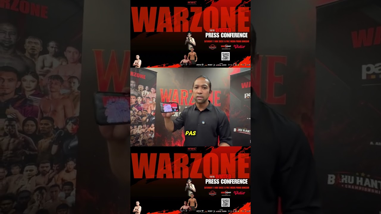 YOU ARE INVITED! Warzone World Championship 2025 Official Press Conference.🔥