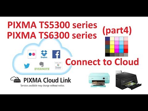 PIXMA TS5350 TS6350  TS5320 TS6320 series (part4) - Setup printer with Cloud and Google Assistant