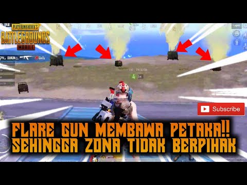 FLARE GUN MEMBAWA PETAKA!! SEHINGGA LATE GAME DI PRANK ZONA | PUBG MOBILE