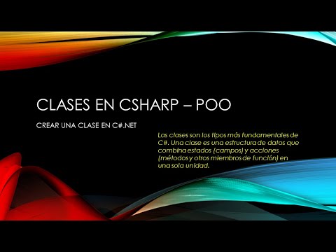 CREAR CLASES EN C# | PASO A PASO DESDE CERO