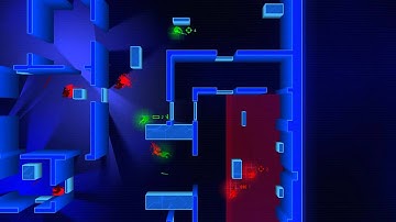 Frozen Synapse: Player 1 (green) vs AI (red) - AIPenetrate