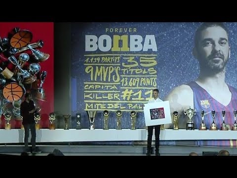 FC Barcelona Lassa honors Juan Carlos Navarro -- live!