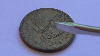 1965 Top E Bottom S De Chille Coin