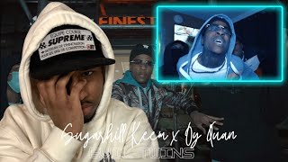 HE RAPPING NOW !!! SugarHill Keem Feat. OY Quan - Evil Twins (Official Video) Crooklyn Reaction