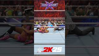 Charlotte Flair DESTROYS Carmella 😱 WWE 2K25 Shorts #wwe2k25