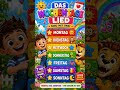 Das Wochentagelied 📅 Wochentage lernen für Kinder | LalaKinderwelt #kinderlieder #kindermusik