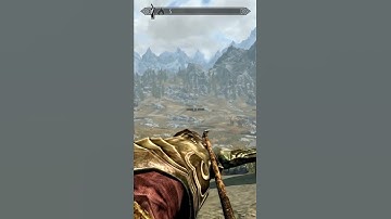 Skyrim Bow Snipe 🎯 #shorts #skyrim #skyrimspecialedition #skyrimshorts #skyrimse #sniper