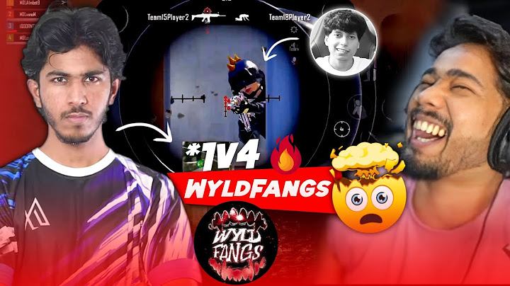 🥶Venom 1v4 *WyldFangs ft.Scout Reaction😅